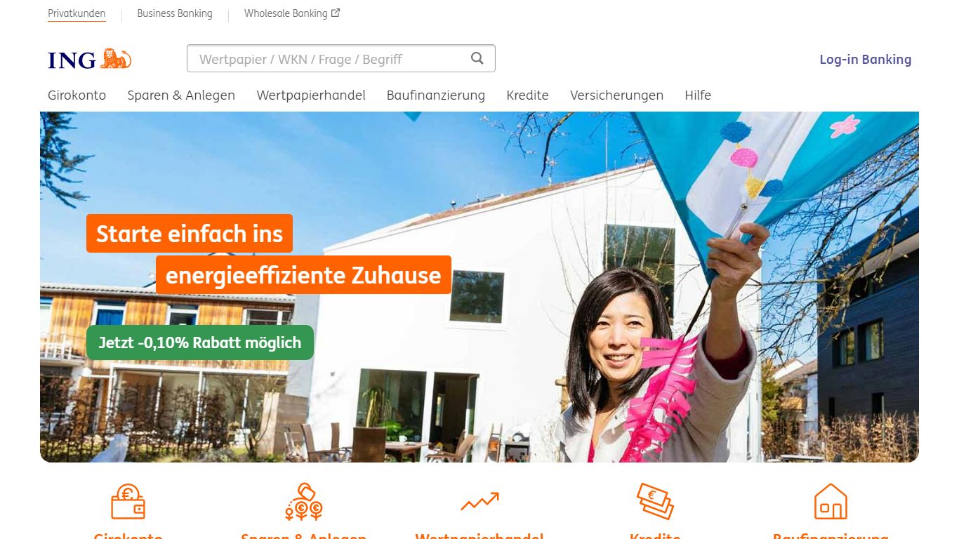 ING - Willkommen bei Deutschlands beliebtester Bank